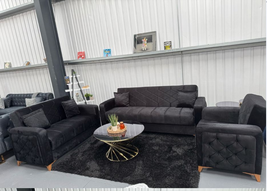 "3+2-Seater Sofa Bed: Stylish, Comfortable, and Functional Sofa Beds with Storage"